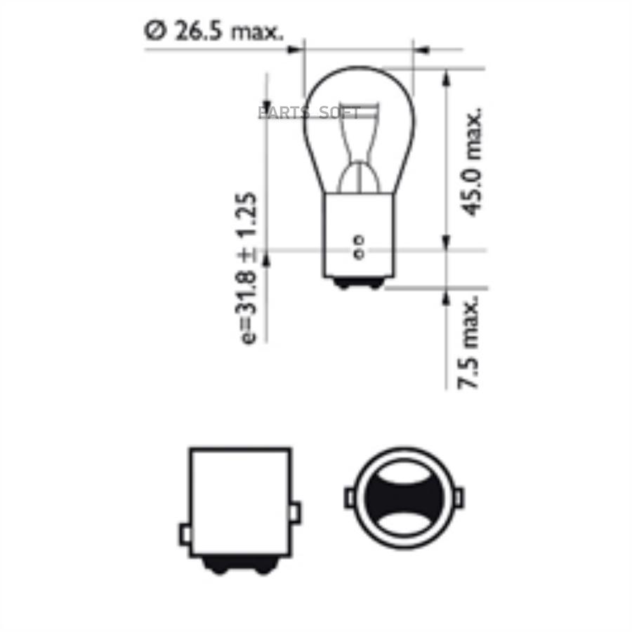 Автозапчасть PHILIPS 48159773