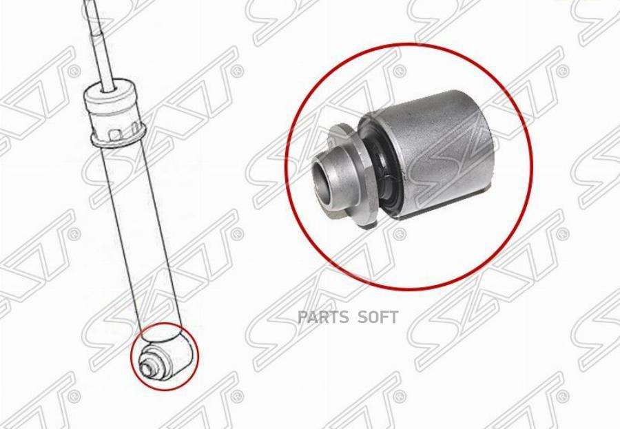 Сайлентблок заднего амортизатора  5 9913 SAT ST33506751543B