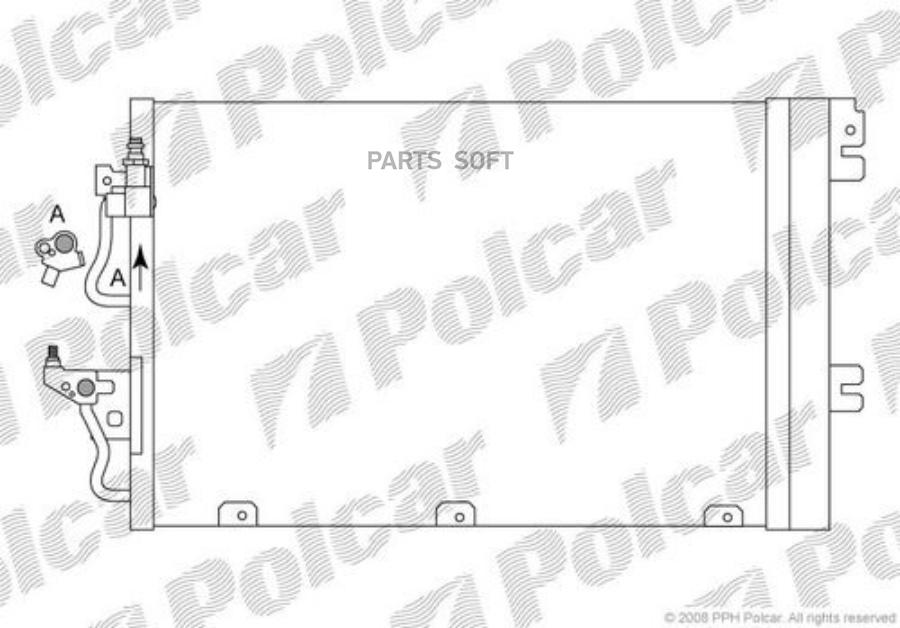 Автозапчасть POLCAR 5509K8C1