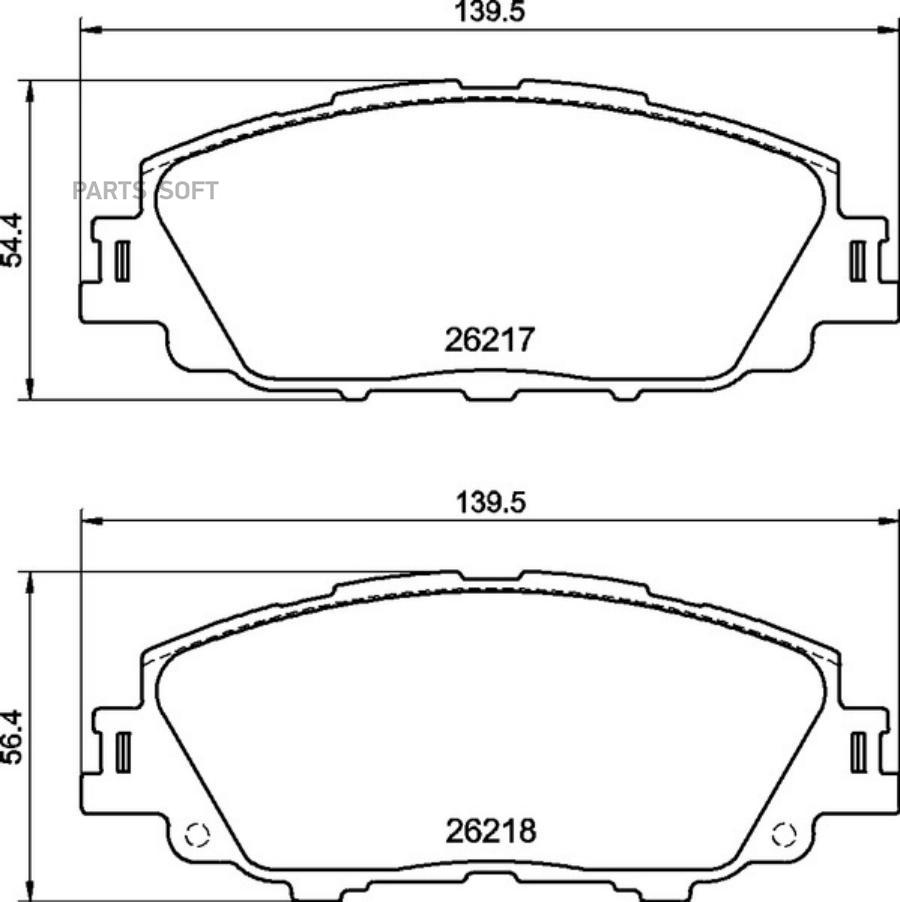 Автозапчасть MINTEX MDB3456