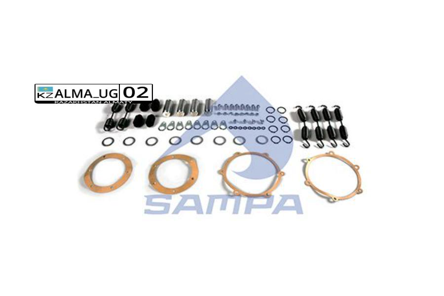 075533 SAMPA РМК тормозных колодок комплект на ось; RSM 9042/ 9042/20, RS/RSM 8442/8442SW/11242