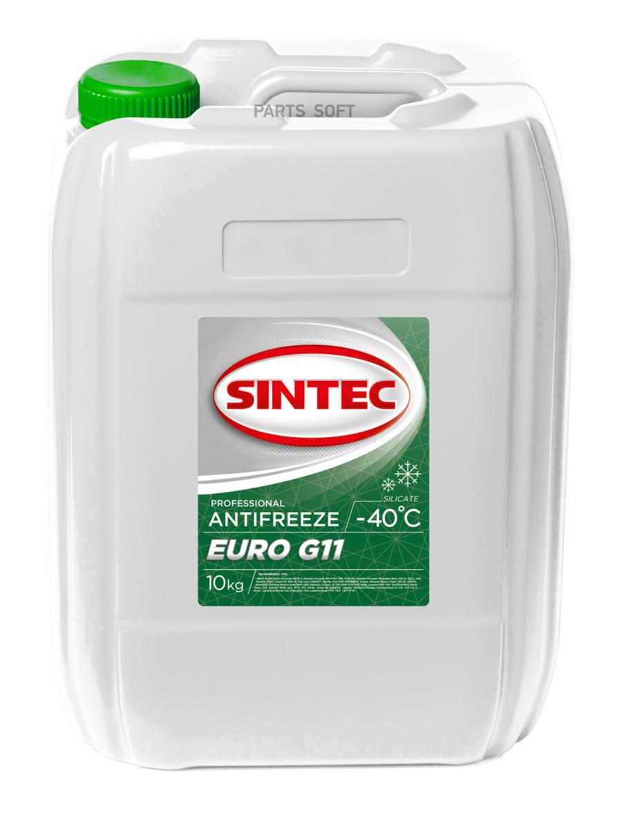 800523 SINTEC Антифриз Sintec Euro G11 зеленый 5л