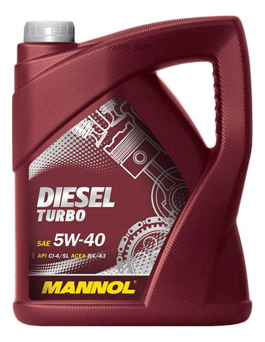 1011 MANNOL Масло MANNOL Turbo Diesel  SAE 5w40 5л