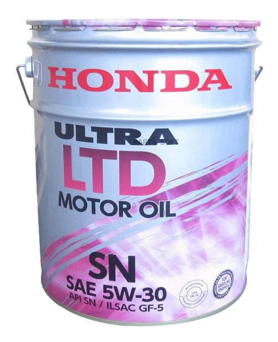 0821899977 HONDA Моторное японское масло синт. SAE 5W-30 API SN/CF (4 л) 