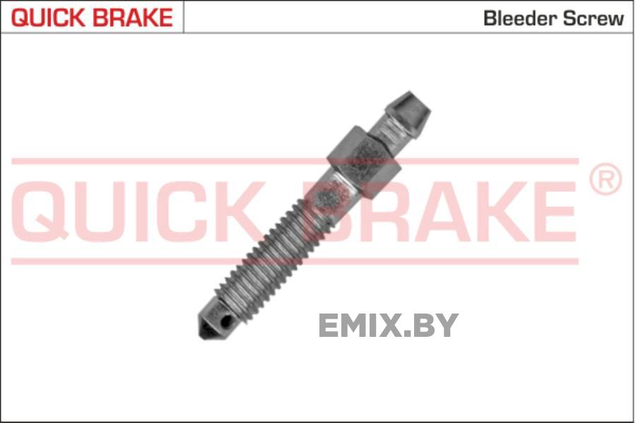 0085 QUICK BRAKE Болт воздушного клапана / вентиль, тормозной суппорт