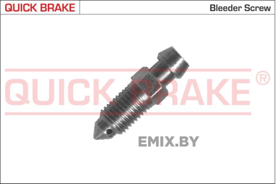 0093 QUICK BRAKE Болт воздушного клапана / вентиль, тормозной суппорт