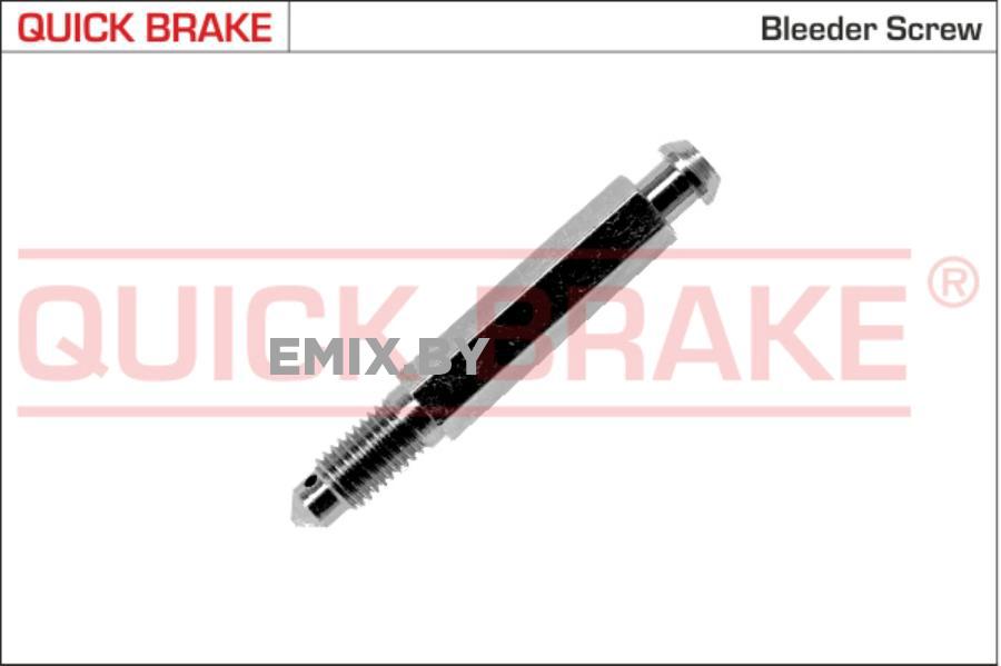 0094 QUICK BRAKE Болт воздушного клапана / вентиль, колесный тормозн. цилиндр