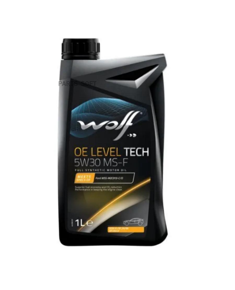 1043906 WOLF OE LEVEL TECH 5W30 MS-F 1L WOLF OIL купить в Липецке |  Интернет магазин 