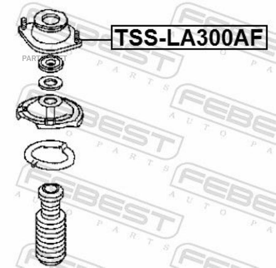 TSSLA300AF Опора стойки амортизатора FEBEST купить в Липецке | Интернет  магазин 