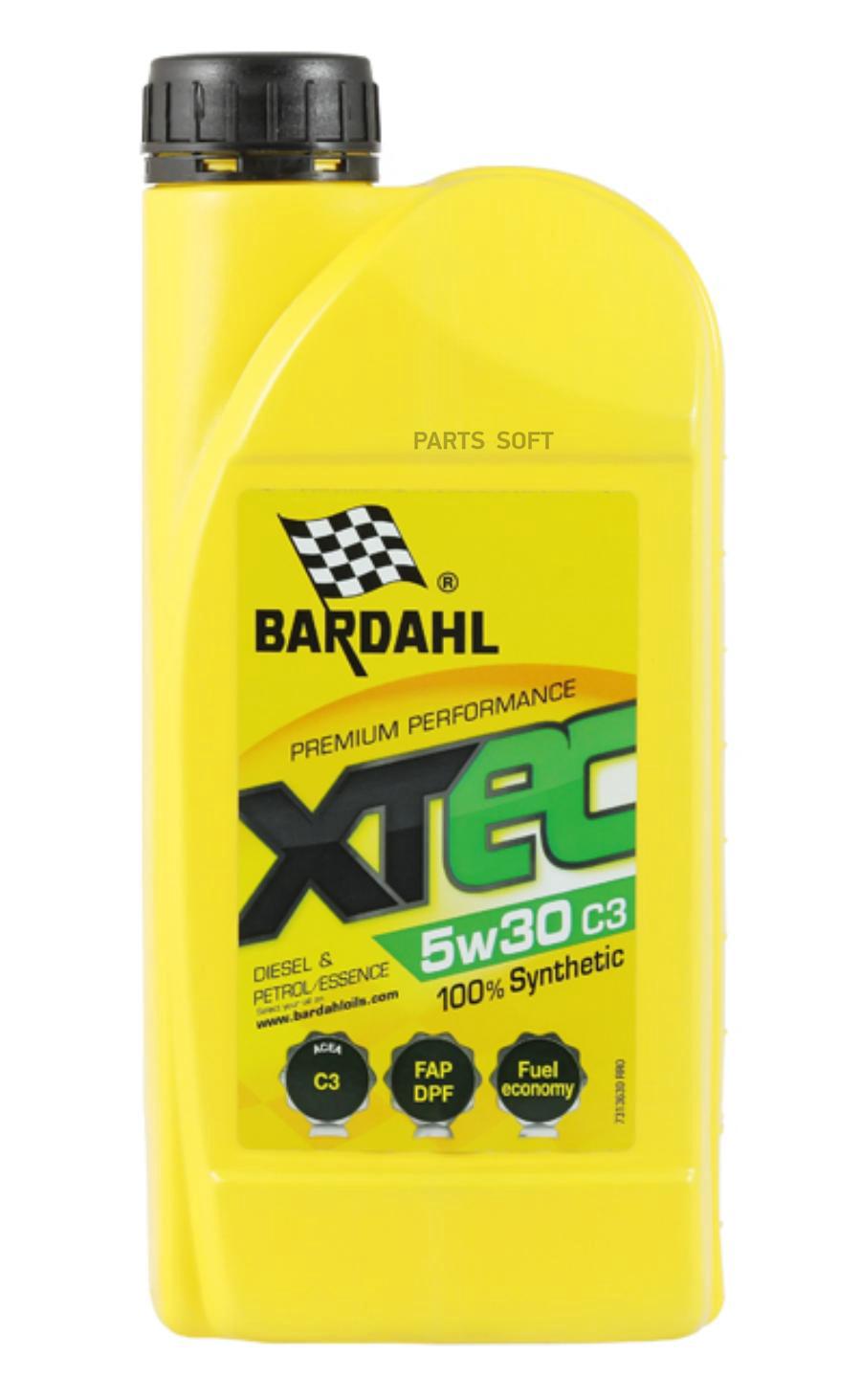 BARDAHL XTA 5W-30 C3-C4 1 LITRO