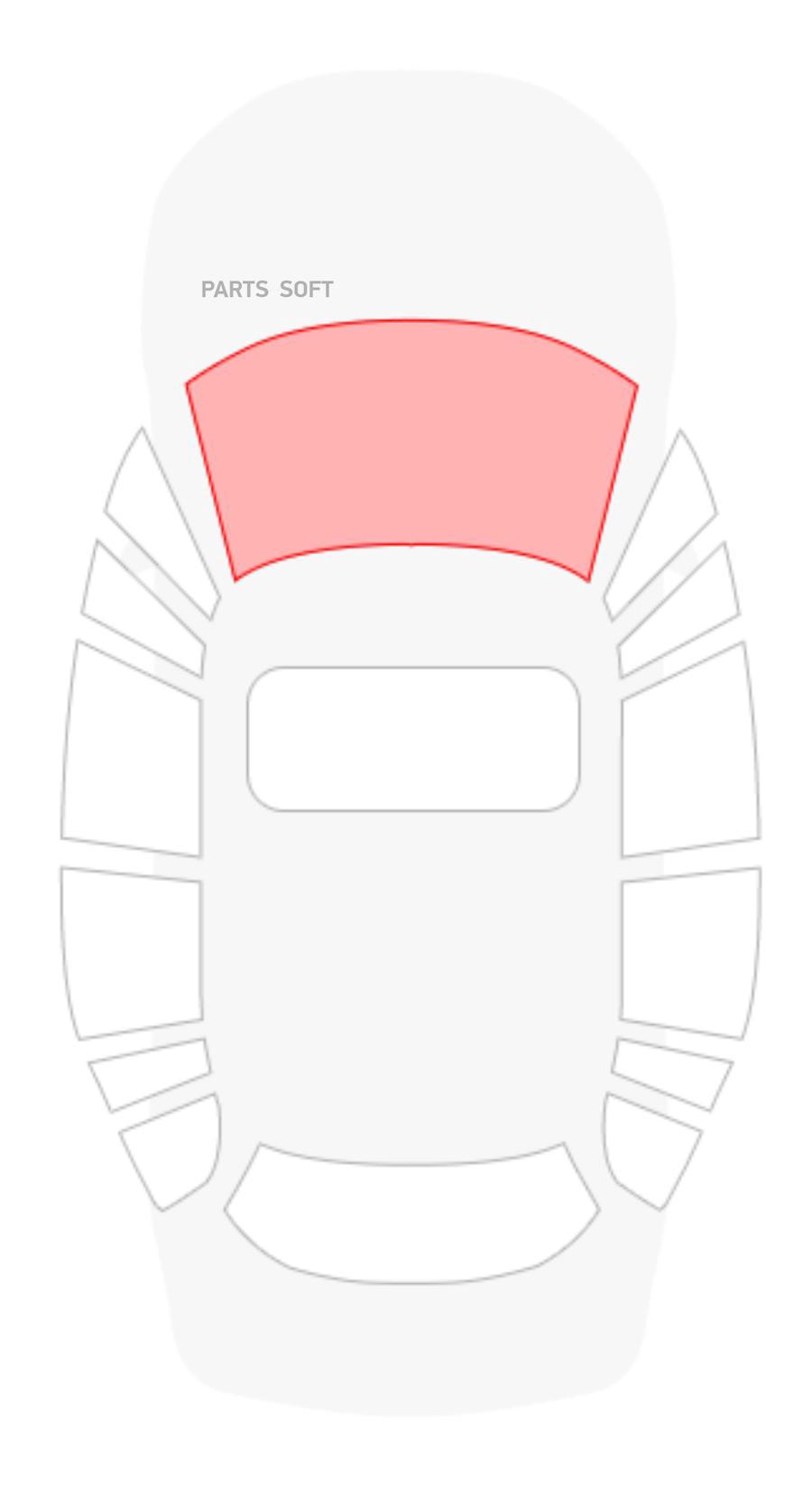 RENT0023 Renault Logan 4D седан (05-) / Dacia Logan 4D седан (04-) / MCV 5D  Mini-Van (07-) / 2D Pick-Up (08-) / Lada Largus KMK GLASS купить в Липецке  | Интернет магазин 