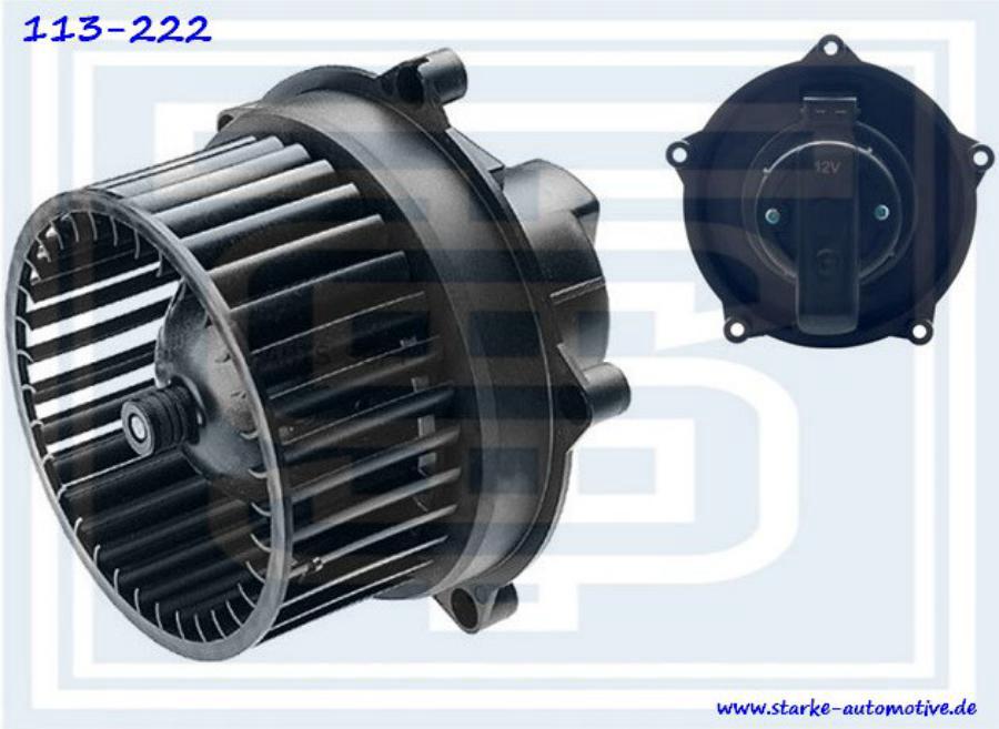 113222 STARKE Мотор печки VW T-4