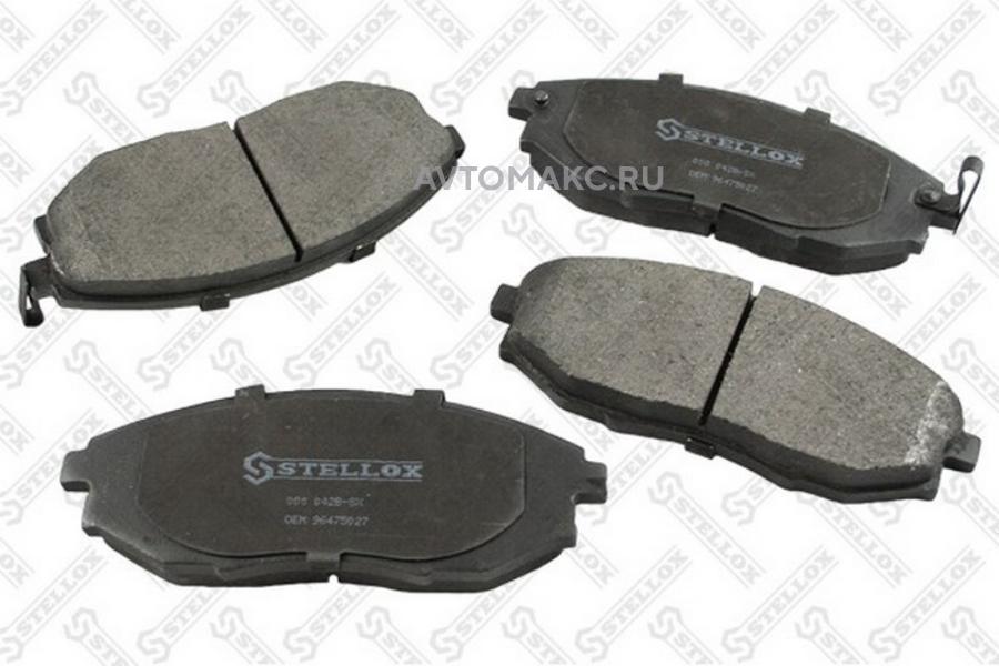 000042BSX STELLOX Комплект тормозных колодок, дисковый тормоз