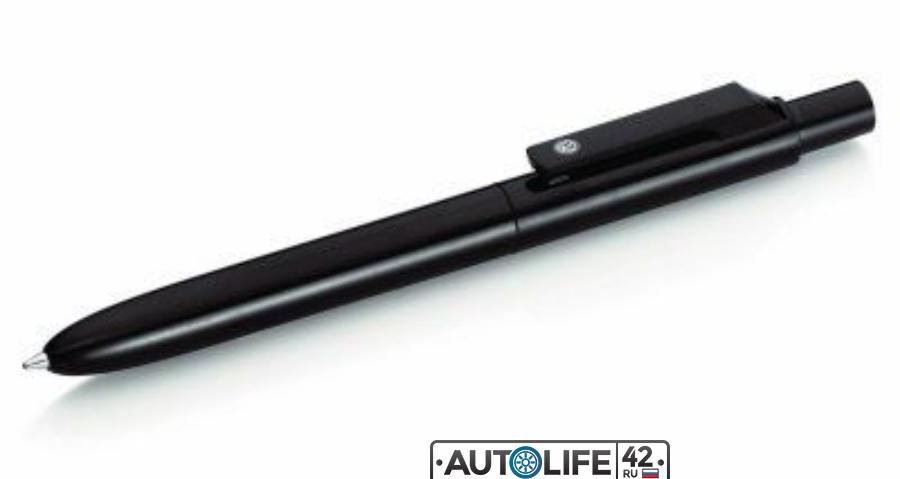 000087703AE041 VAG Шариковая ручка Volkswagen Logo Ballpoint Pen Plastic Black