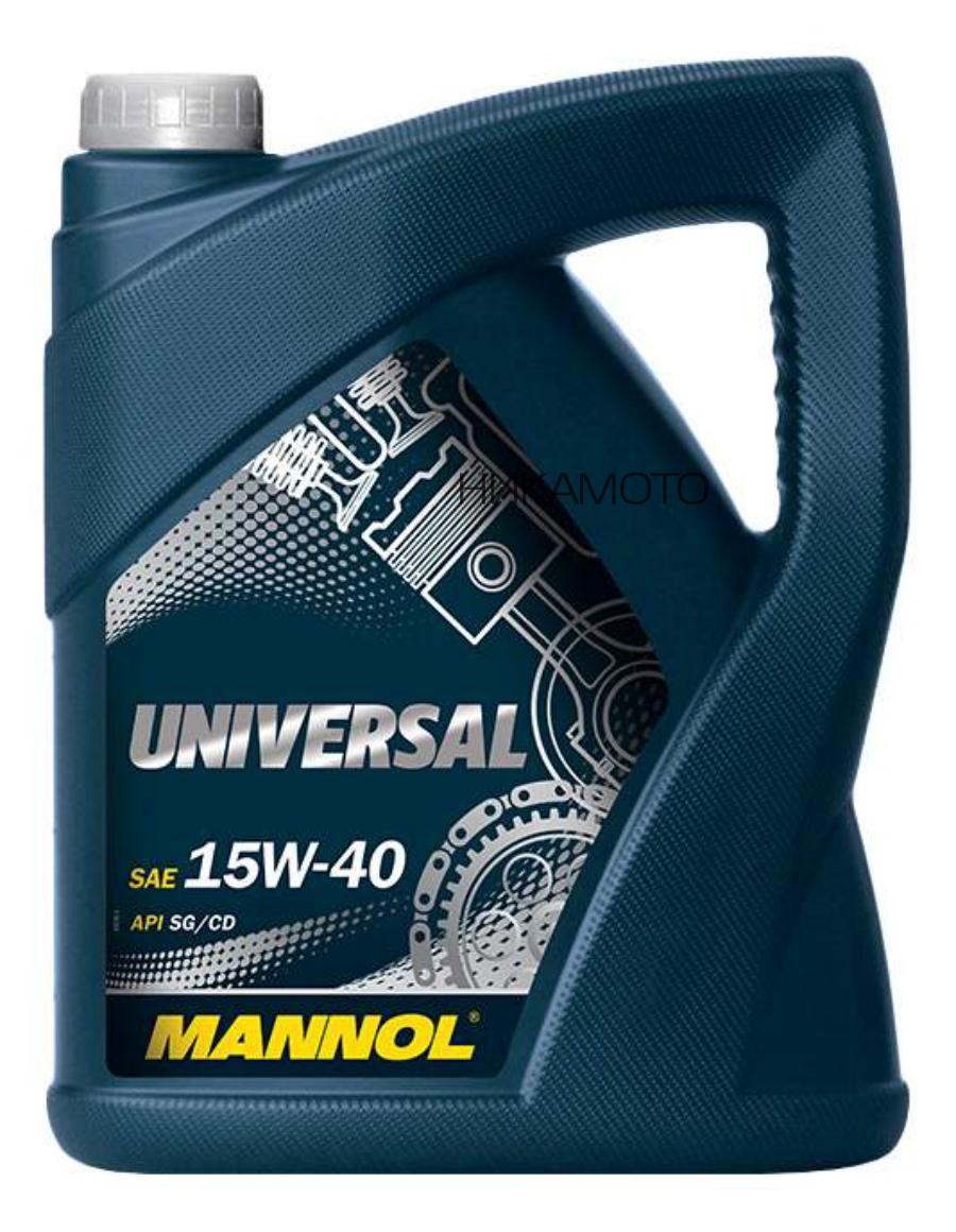 1221 MANNOL MANNOL масло моторное мин. UNIVERSAL 15w40 API SG/CD 5л