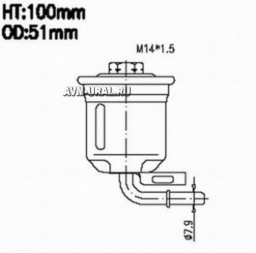 Топливный фильтр FS3201