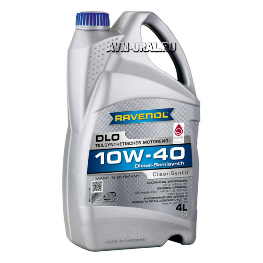 Купить Моторное масло RAVENOL DLO 10W-40, 4 литра, RAVENOL, 1112111004 в  Екатеринбурге | Параметры, цена, характеристика, фото | Интернет магазин -  avm-ural.ru