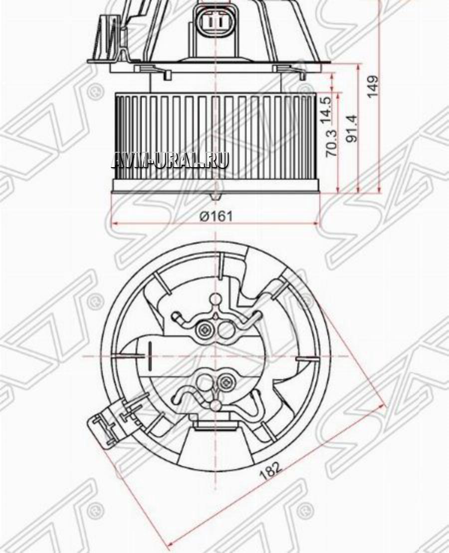 Купить Мотор отопителя салона RENAULT LOGAN 05- / DUSTER 10- / SANDERO 08-  / LADA LARGUS 12- / NISSAN NOTE 11-W A / C, SAT, ST6001547487 в  Екатеринбурге | Параметры, цена, характеристика, фото | Интернет магазин -  avm-ural.ru