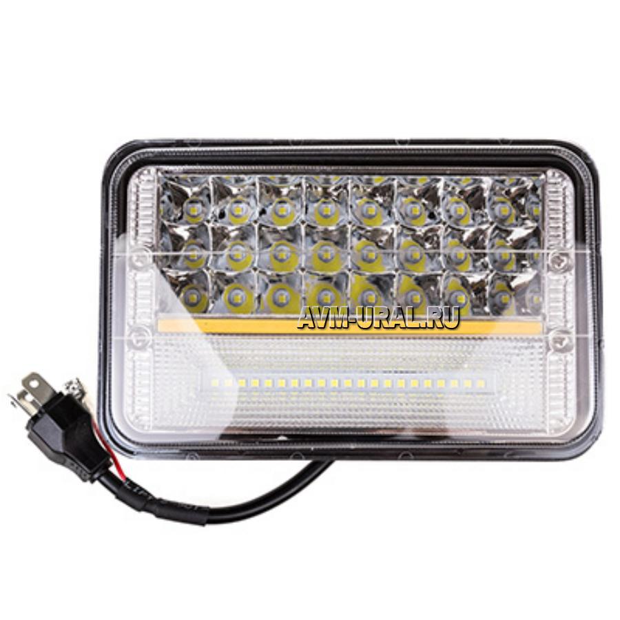 Купить Фара светодиодная OFF ROAD 165*115мм прямоугольная 12V/24V 126W  6000К SKYWAY 42 диода Ближний/Дальний свет (Н4), SKYWAY, S07201071 в  Екатеринбурге | Параметры, цена, характеристика, фото | Интернет магазин -  avm-ural.ru