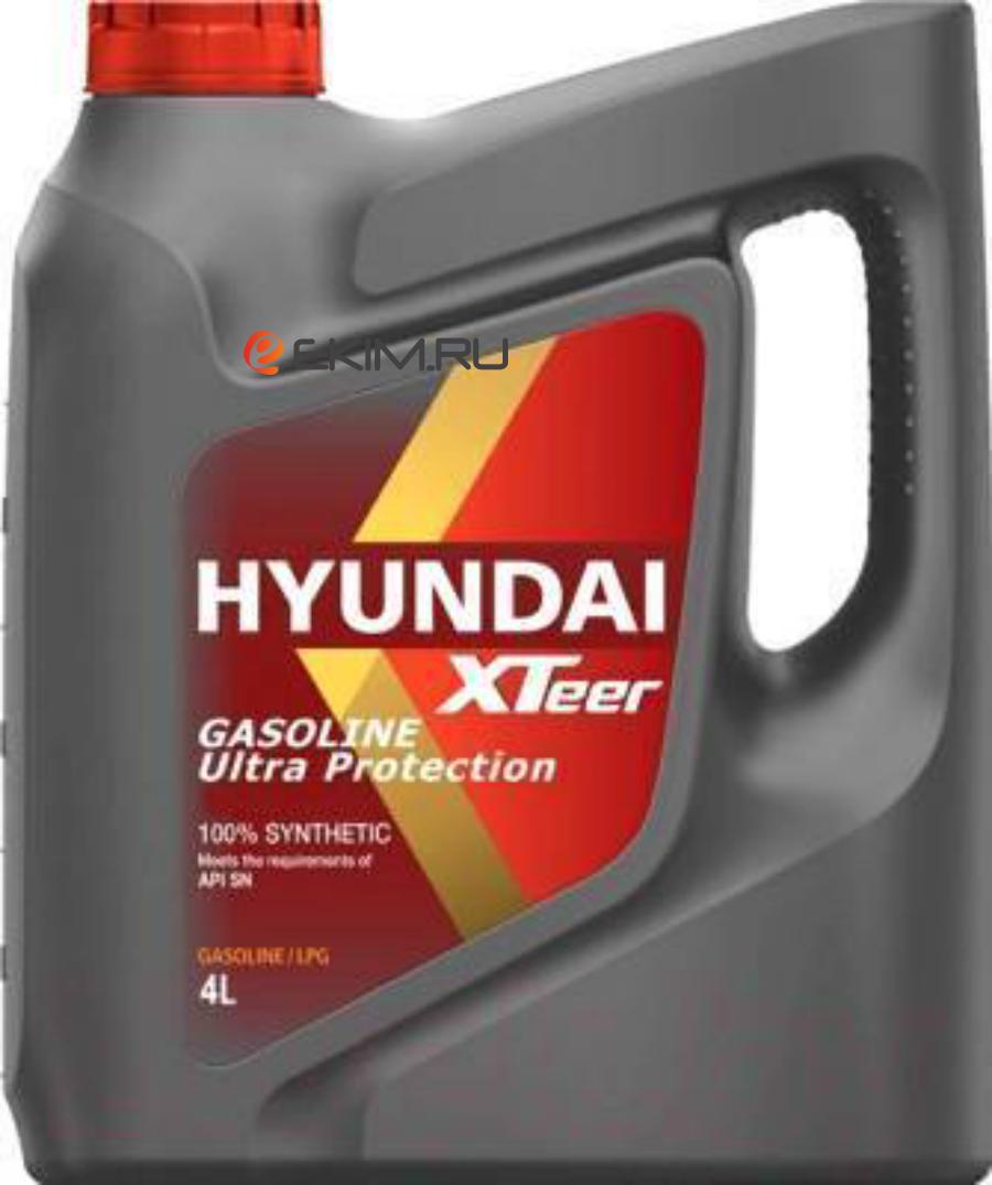1041121 HYUNDAI-XTEER Моторное масло синтетическое,HYUNDAI  XTeer Gasoline Ultra Efficiency 0W20, 4л