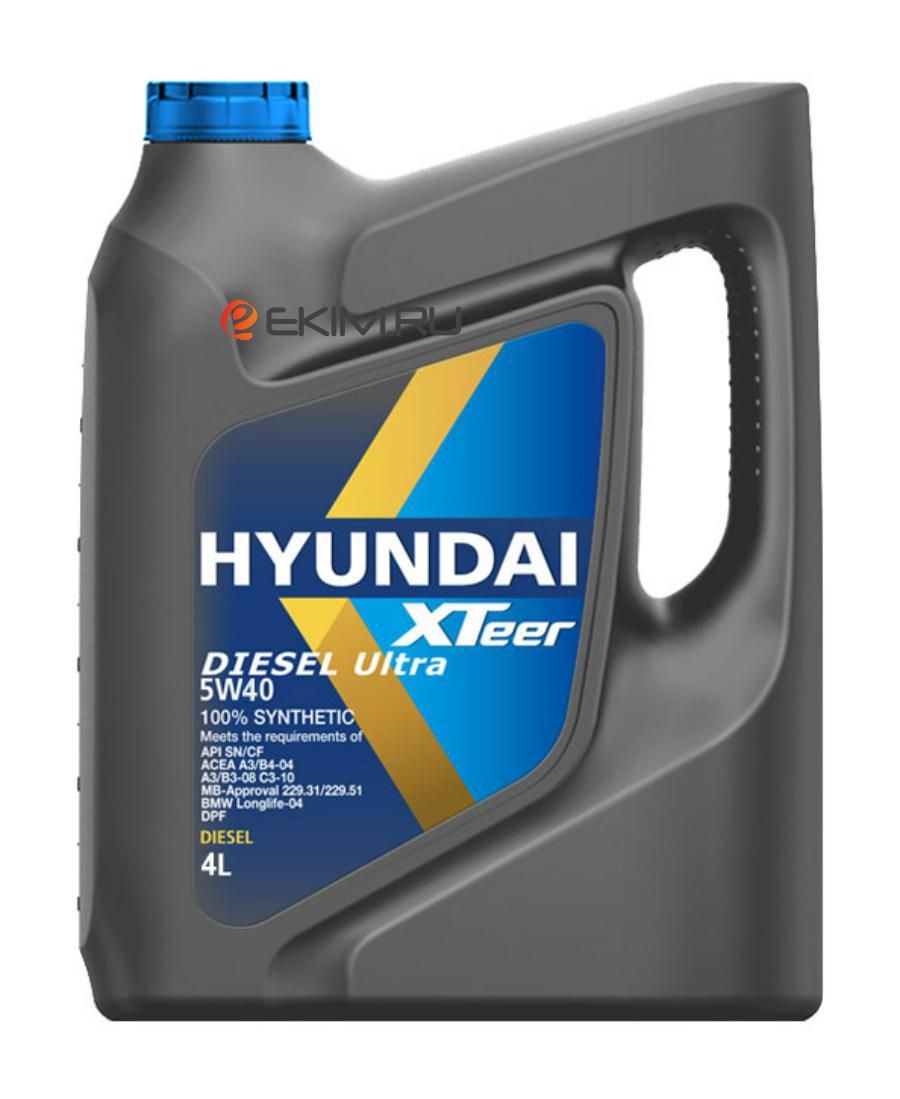 1041223 HYUNDAI-XTEER Моторное масло