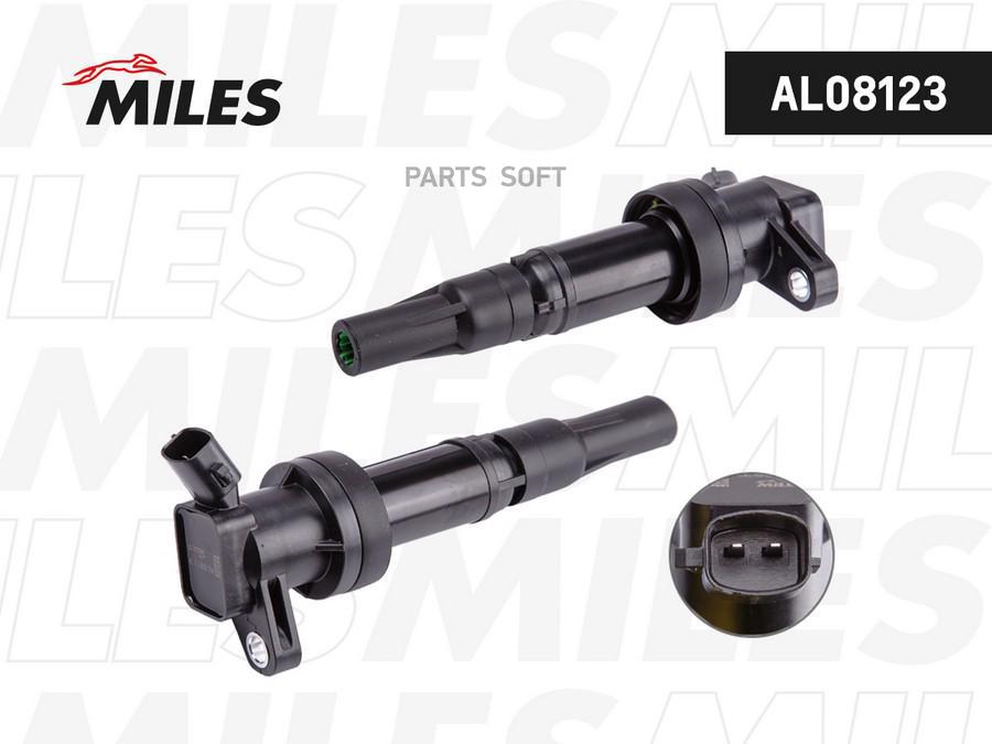 Катушка зажигания Miles Пежо 308. Как выглядит упаковка катушки зажигания Милес. Miles al08006 MB. Miles al08025 Toyota.