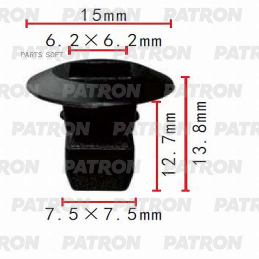 P370228 PATRON Фиксатор пластиковый