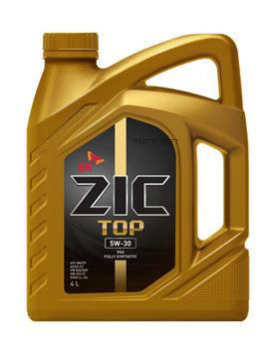 162612 ZIC Масло моторное синтетическое Top 5W-30, 4л