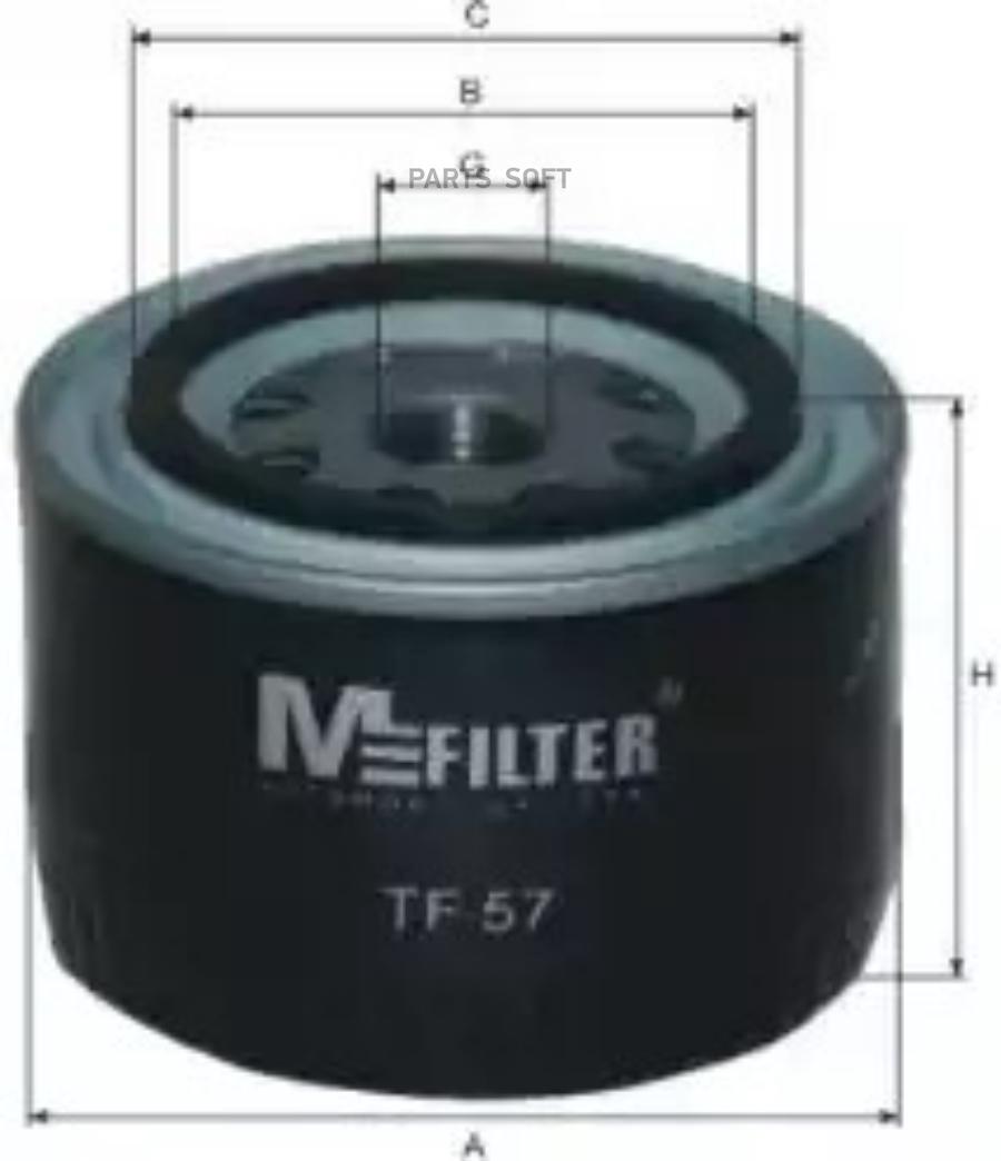 TF57 M-FILTER Масляный фильтр