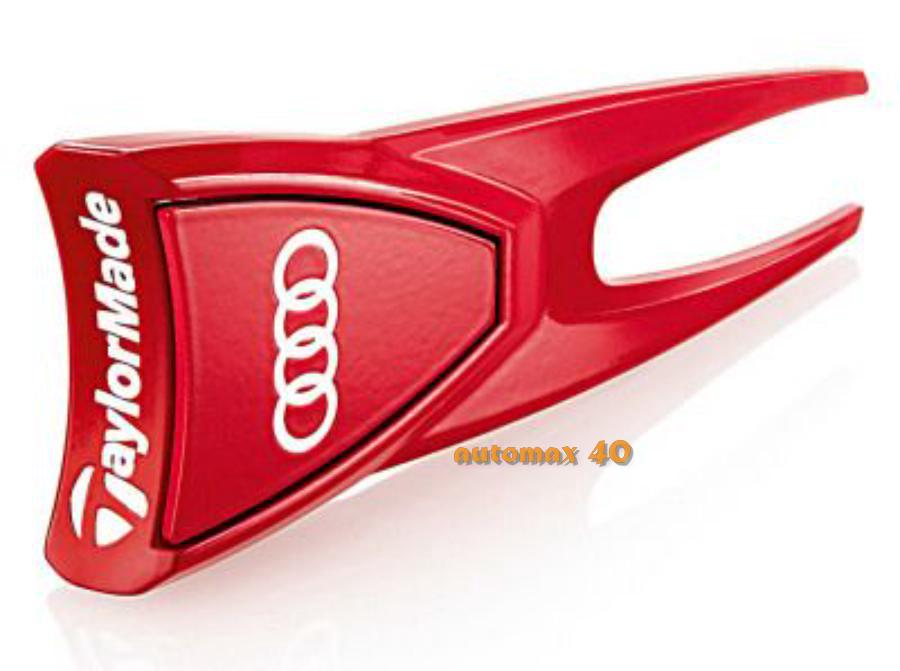 3261300500 VAG Маркер для гольфа Audi Divot repair tool and Ball marker Golf red