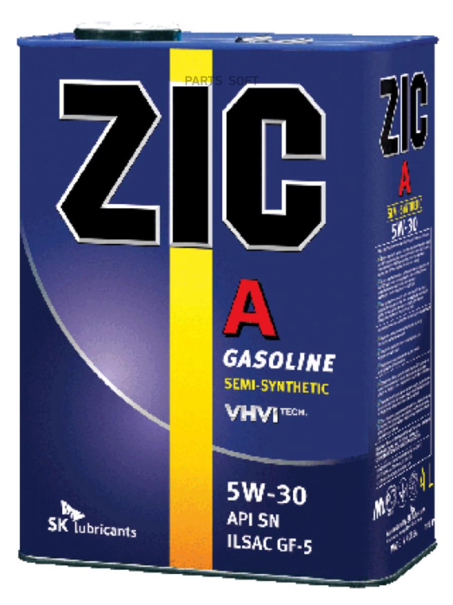 Zic 5w 30. ZIC 5w30 полусинтетика. ZIC 5w30 a5. Масло моторное ZIC A + 5 В 30. Масло зик 5w30 полусинтетика.