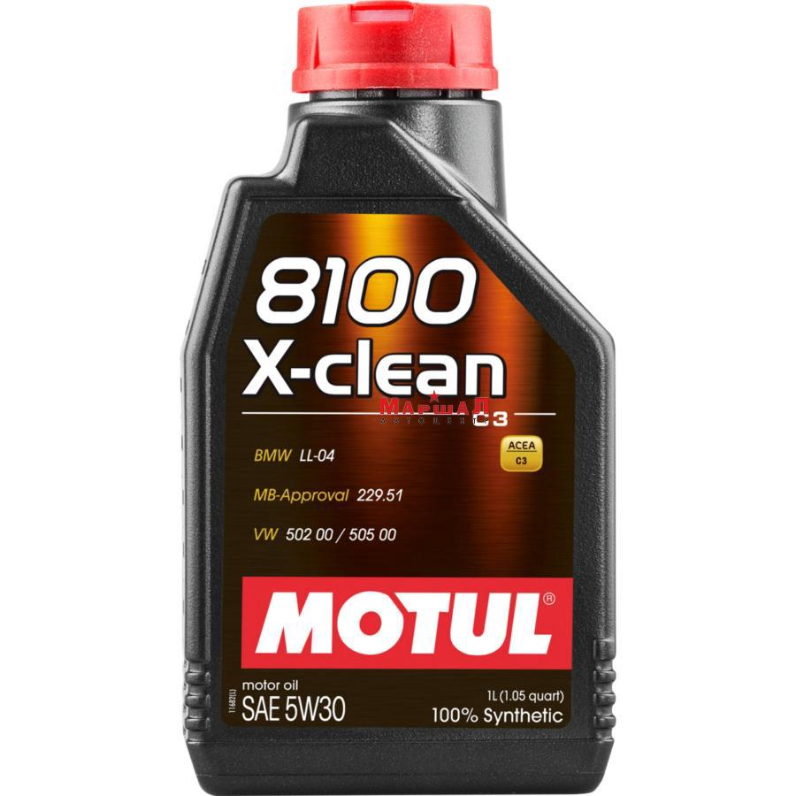 102785 MOTUL Моторное масло 8100 X-clean