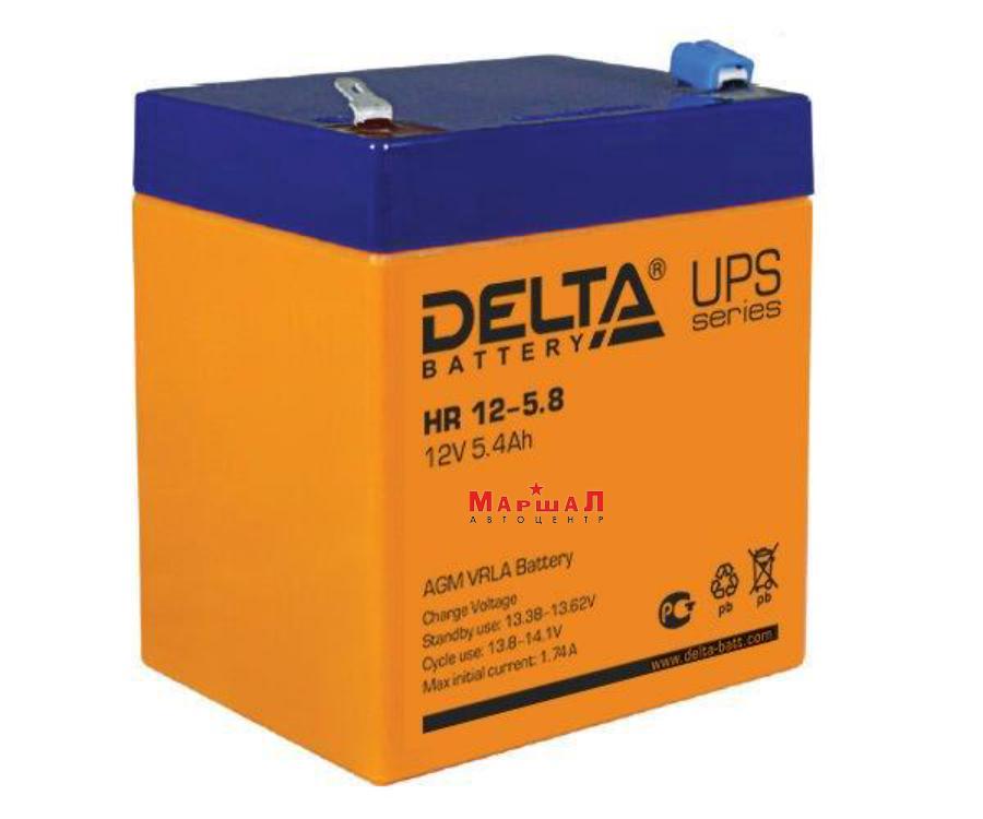 5637166829 DELTA BATTERY HR12-5.8 Delta Аккумуляторная батарея