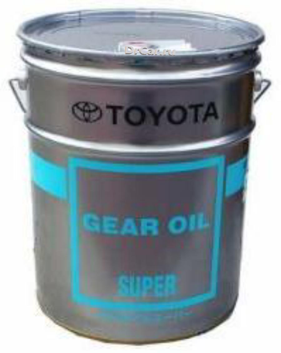 0888502103 TOYOTA-LEXUS Масло трансмиссионное синтетическое Gear Oil Super 75W-90, 20л