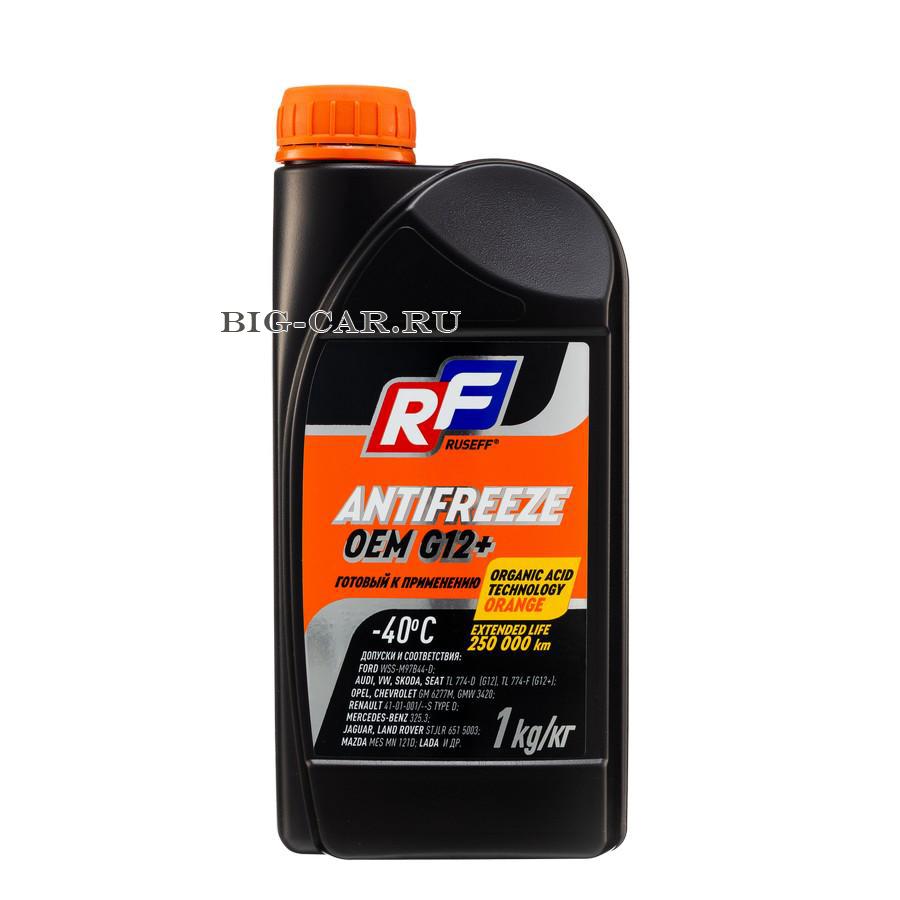 Антифриз ANTIFREEZE OEM G12+ 40 RUSEFF 17235N купить в интернет-магазине  Big-Car.ru