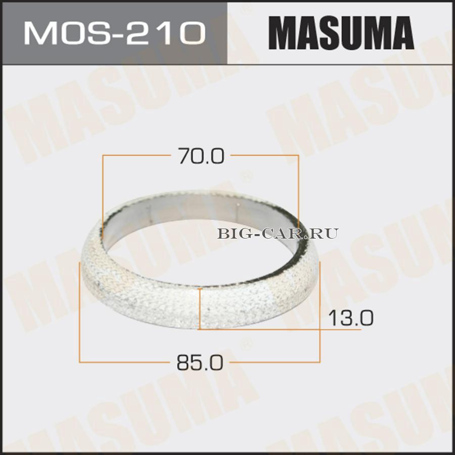 Кольцо уплотнительное глушителя Masuma 70x85x13 MASUMA MOS210 купить в  интернет-магазине Big-Car.ru