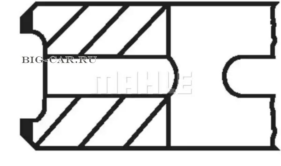 2201. Поршень MAHLE KNECHT 0156100. 028 RS 10101 0n0. MAHLE 034 75 n2. MAHLE 607 RS 91219 0n0.