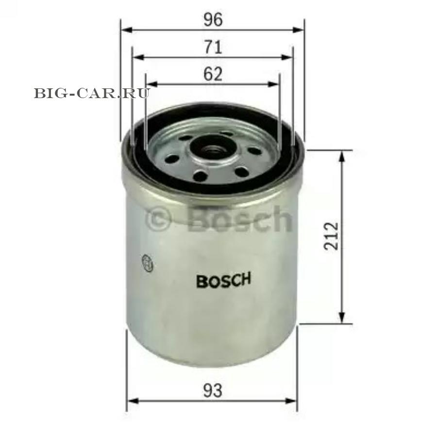 Фильтр топливный FH12,FL12,NL...SERIE M18*1.5 (Volvo) BOSCH 1457434294  купить в интернет-магазине Big-Car.ru