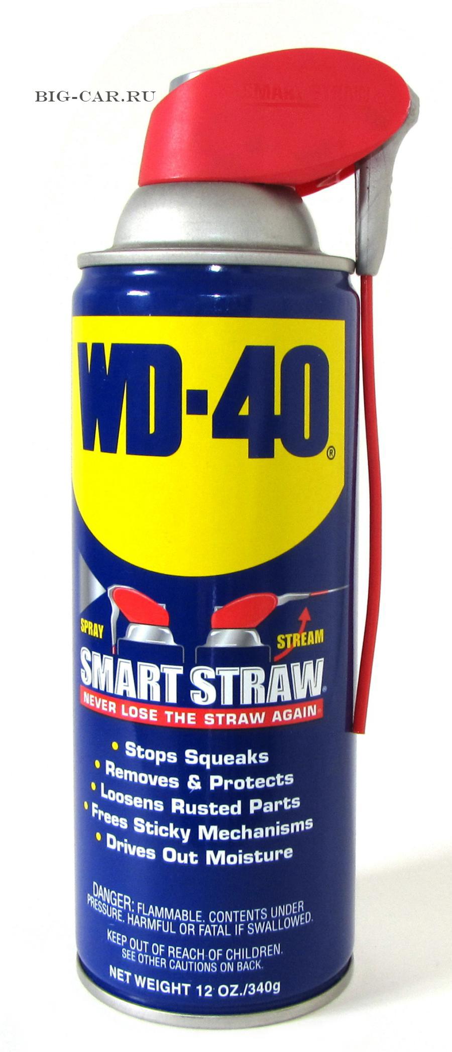 Аэрозоль широкого спектра действия WD-40 WD400 купить в интернет-магазине  Big-Car.ru