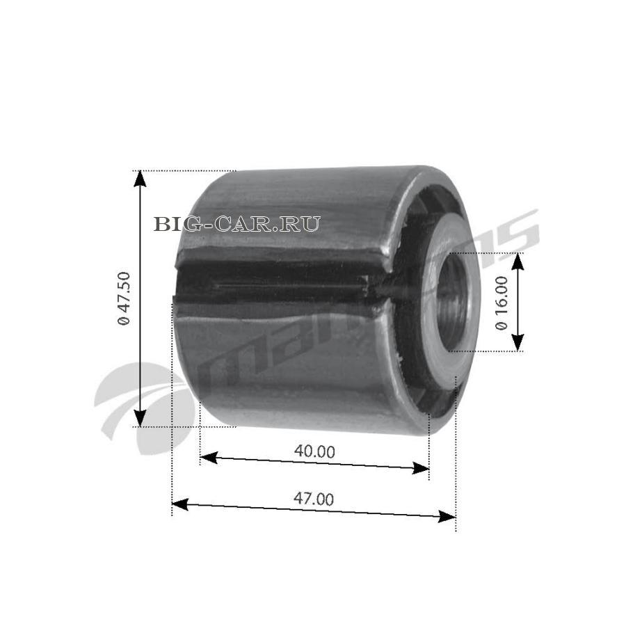 Втулка (сайлентблок) стойки стабилизатора MANSONS ARB0015 купить в  интернет-магазине Big-Car.ru
