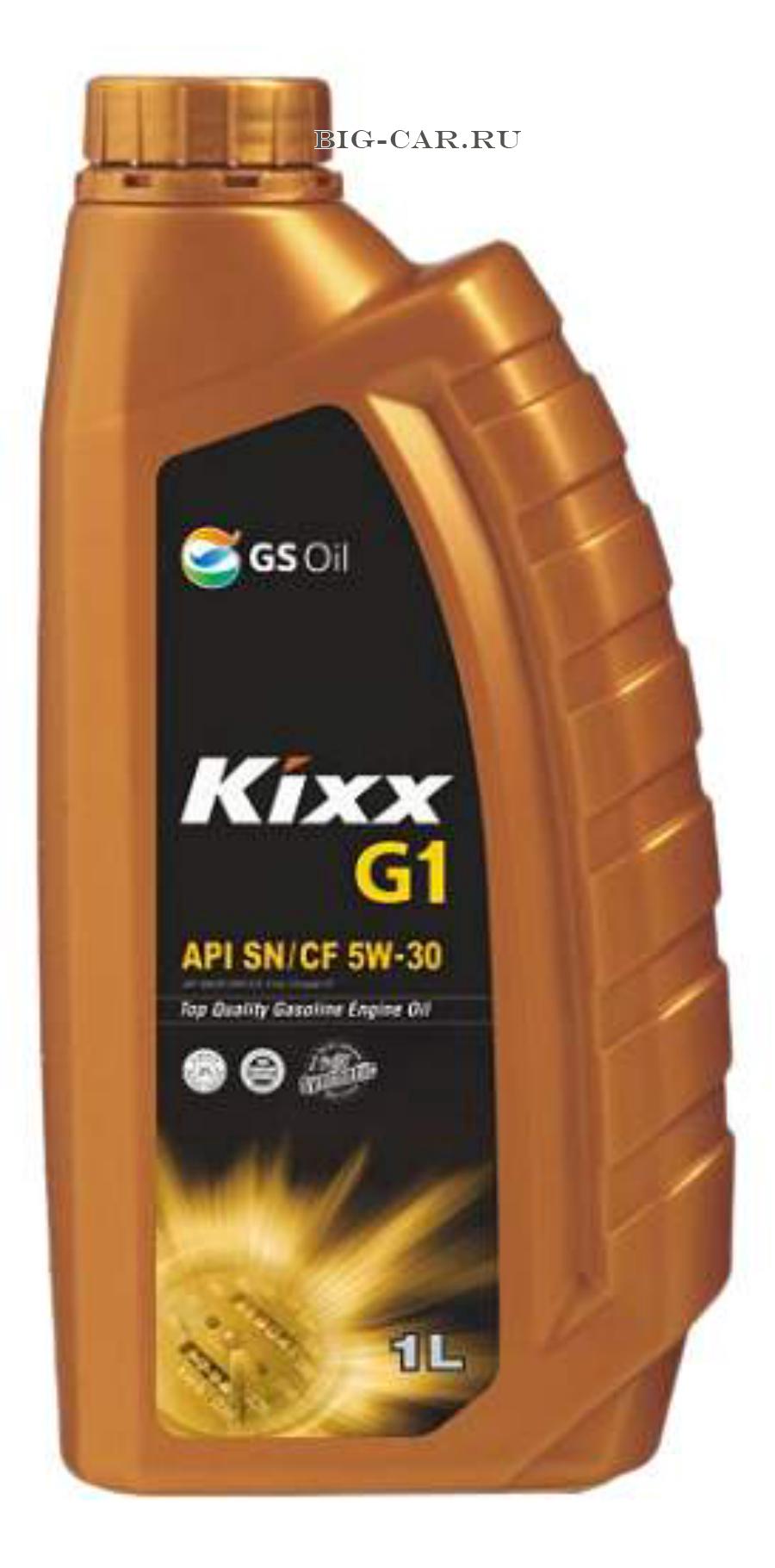 Масло KIXX G1 5W-30 1л KIXX L5312AL1E1 купить в интернет-магазине Big-Car.ru