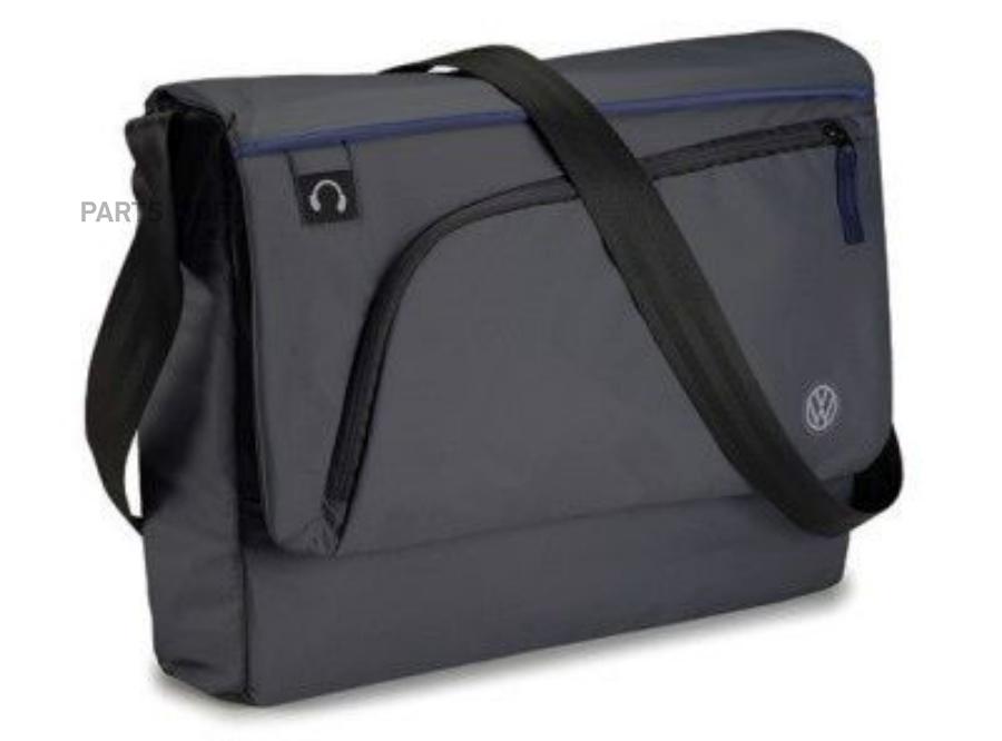 000087319F VAG Сумка с наплечным ремнем Volkswagen Logo Shoulder Bag Anthracite