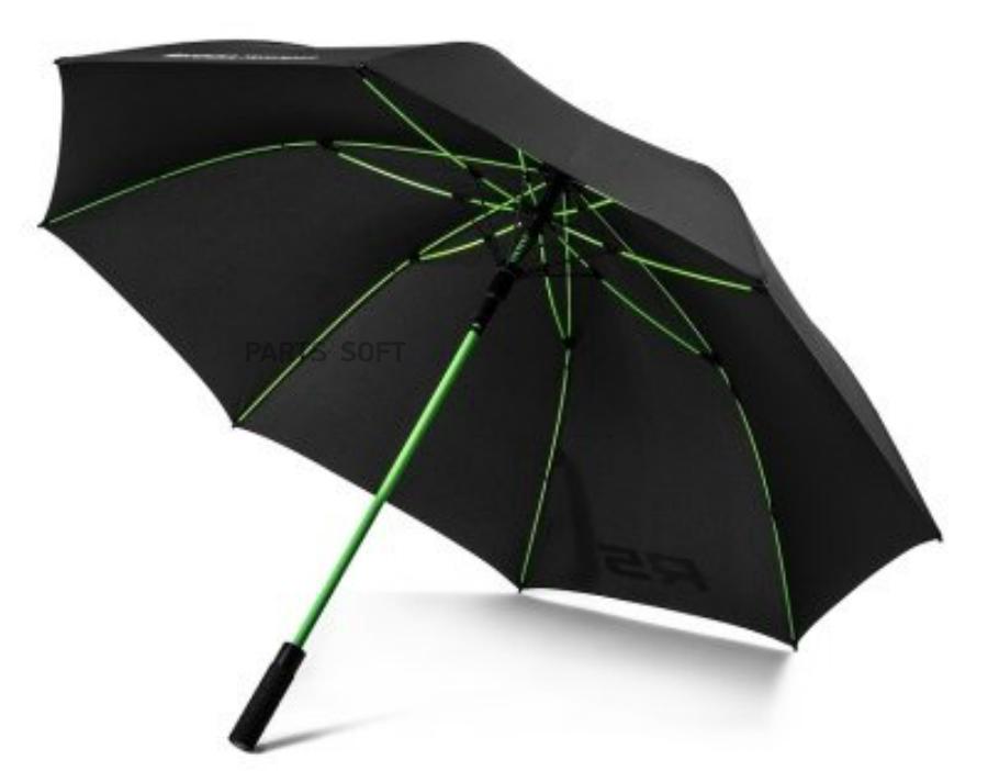 000087602L VAG Зонт-трость Skoda Motorsport Umbrella Black/Green