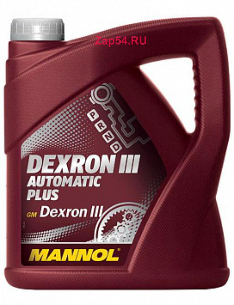 1356 MANNOL Трансмиссионное масло MANNOL ATF DEXRON III 4л