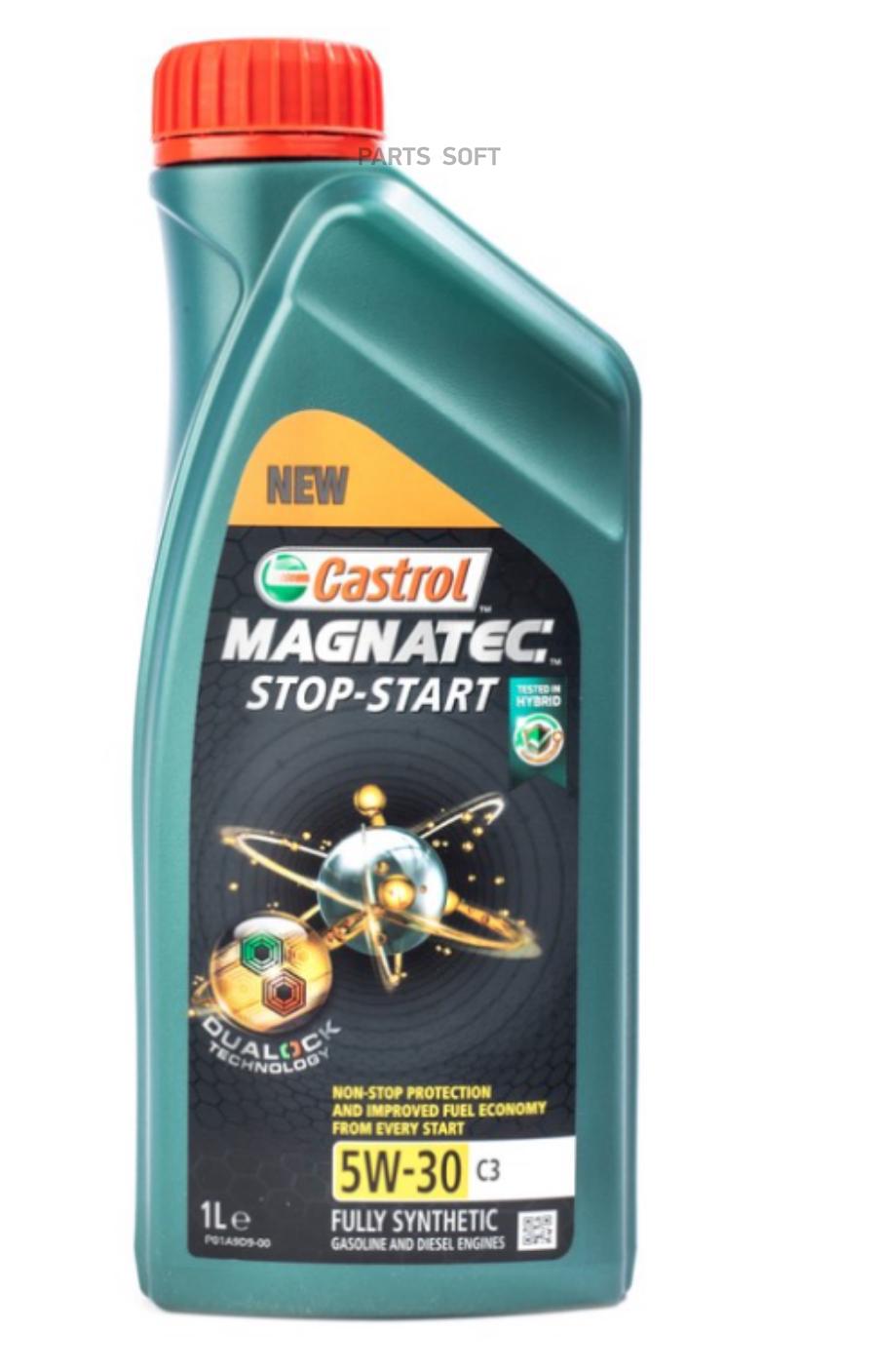 15D667 CASTROL Масло моторное синтетическое Magnatec Stop-Start C3 5W-30, 1л