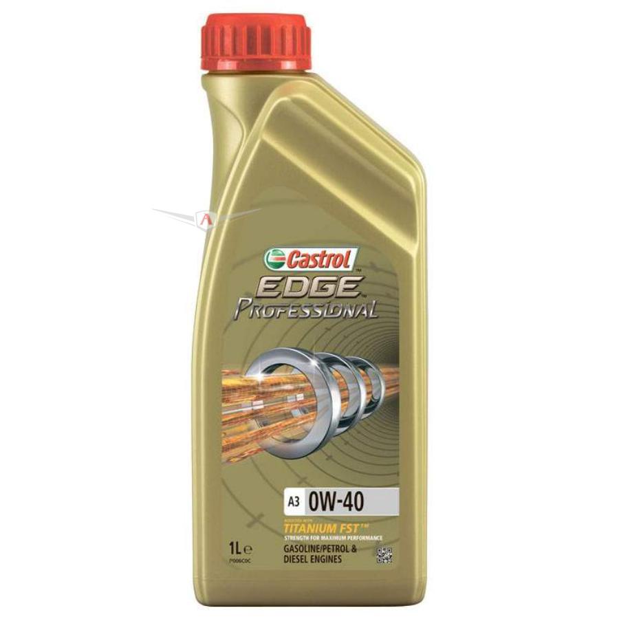 Моторное масло Castrol EDGE Professional A3 0W-40 синтетическое, 1 л