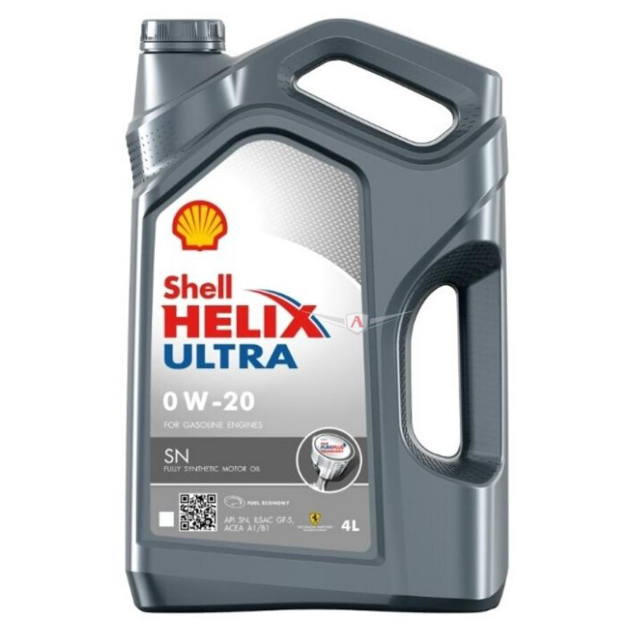 550046977 SHELL Масло Shell Helix Ultra SN 0W-20 синтетическое