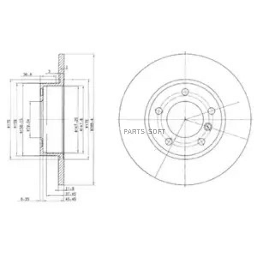 2622 6 9. Диск тормозной DELPHI bg3695. Тормозной диск DELPHI bg2411. DELPHI bg2910 диск торм. DELPHI bg3877 диск торм.