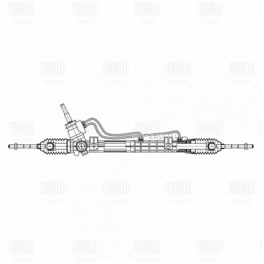Рулевой механизм (рейка) для автомобиля Лада Largus (12-)/Renault Logan  (04-) (CRS 7701) TRIALLI CRS7701 купить в Moscow