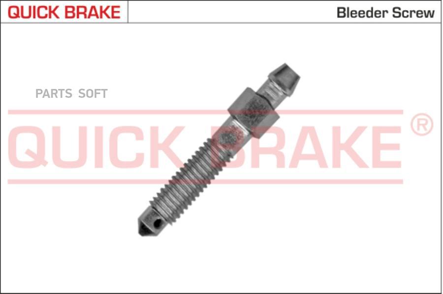 0085 QUICK BRAKE Болт воздушного клапана / вентиль, тормозной суппорт